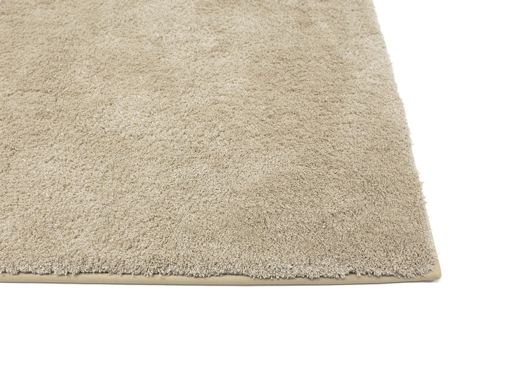 Yuki Velours Paspelteppich Wunschmass in Champagne - TS497431