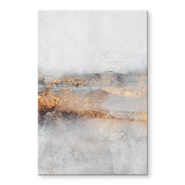 Acrylglasbild Fredriksson - Goldige Spur im Nebel - WA351629