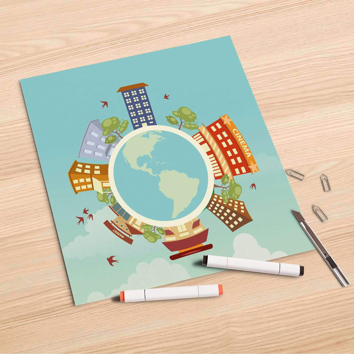 Folienbogen (30x30cm) - Planetastic - CR106910