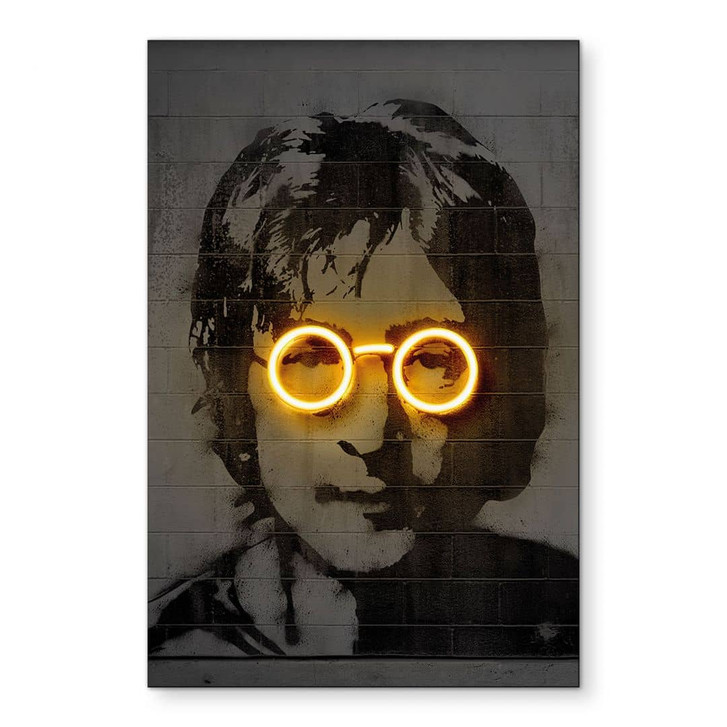 Wandbild John Lennon - Mielu - Alu-Dibond - WA458591