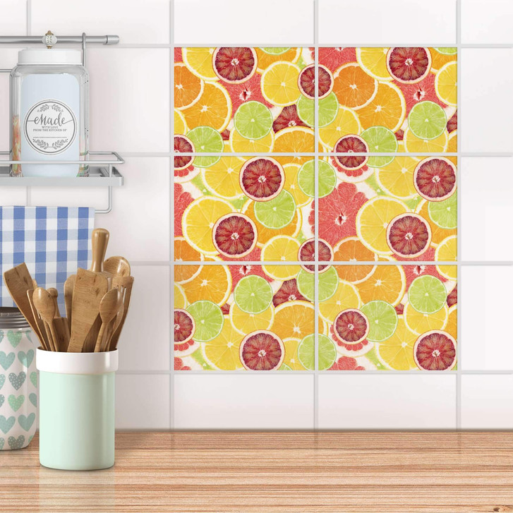 Fliesenfolie quer - Citrus - CR104392