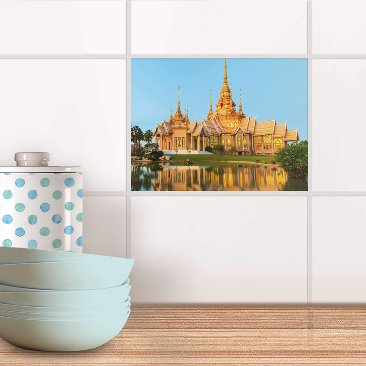 Fliesenfolie - Thailand Temple - CR104287