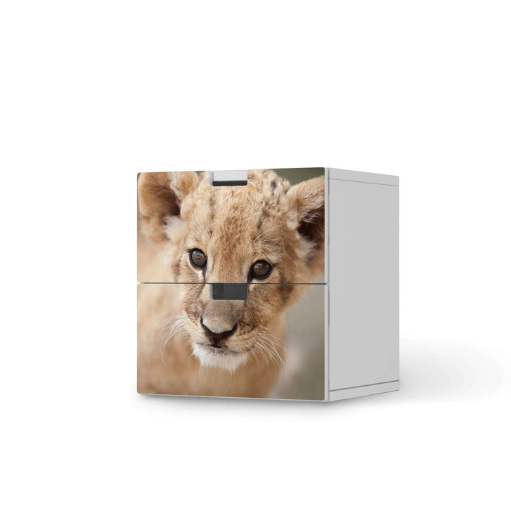Klebefolie IKEA Stuva / Malad Kommode - 2 Schubladen - Simba - CR110378