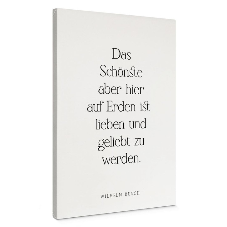 Leinwandbild Das Schönste auf Erden - WA496832