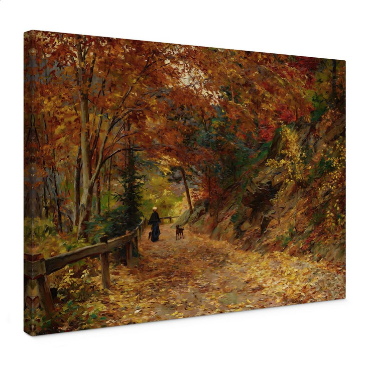 Leinwandbild Wisinger-Florian - Fallendes Laub - WA450070