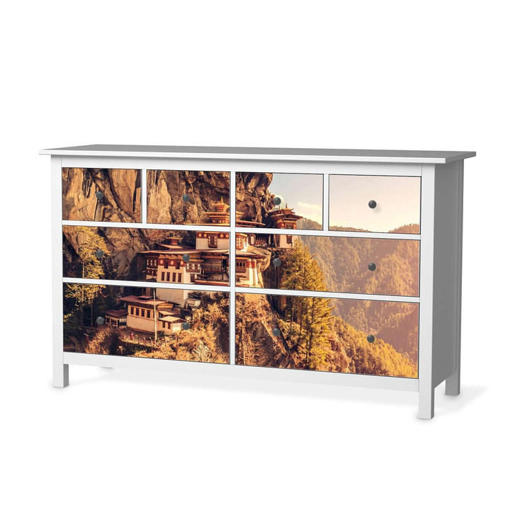 Möbelfolie IKEA Hemnes Kommode 8 Schubladen - Bhutans Paradise - CR114820