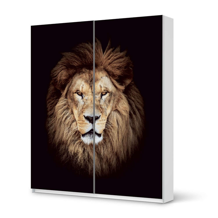 Möbelfolie IKEA Pax Schrank 236cm Höhe - Schiebetür - Wild Eyes - CR117031