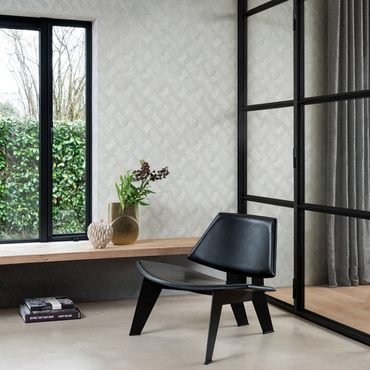 Mustertapete, Vliestapete Sky Lounge platingrau - WA428690