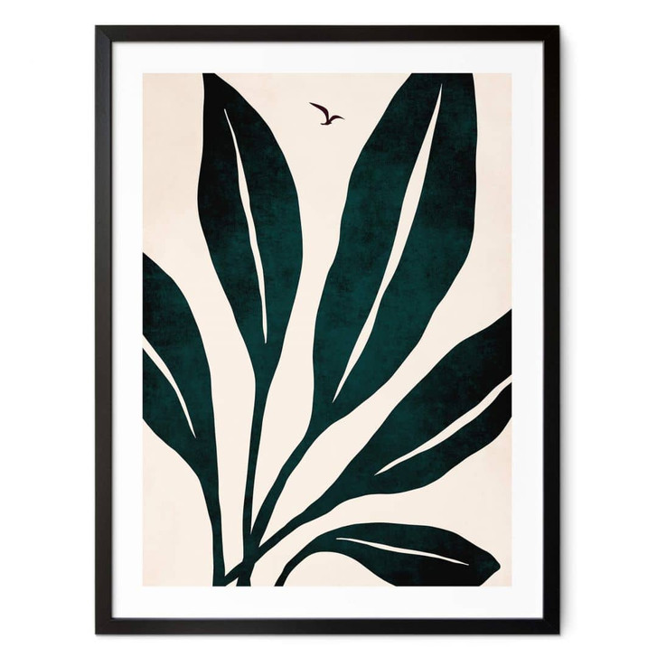 Poster Kubistika - Ophelia Pflanze - WA407805