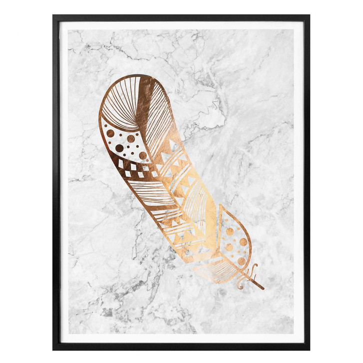 Poster Kupfer - Feder - WA239024