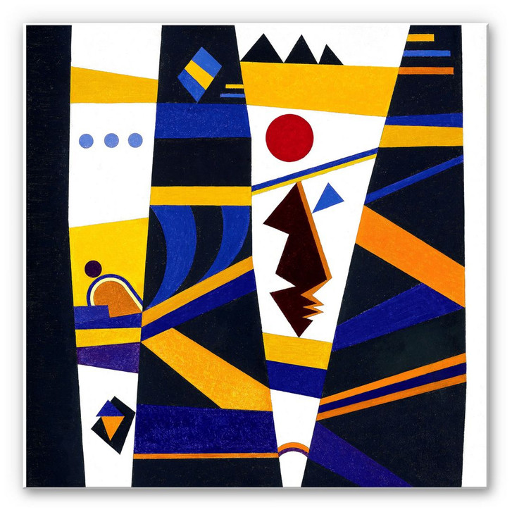 Wandbild Kandinsky - Bindung - WA193219