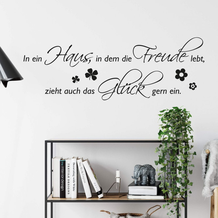 Wandtattoo In ein Haus... 2 - WA212582