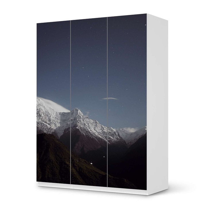 Folie IKEA Pax Schrank 201cm Höhe - 3 Türen - Mountain Sky - CR105787