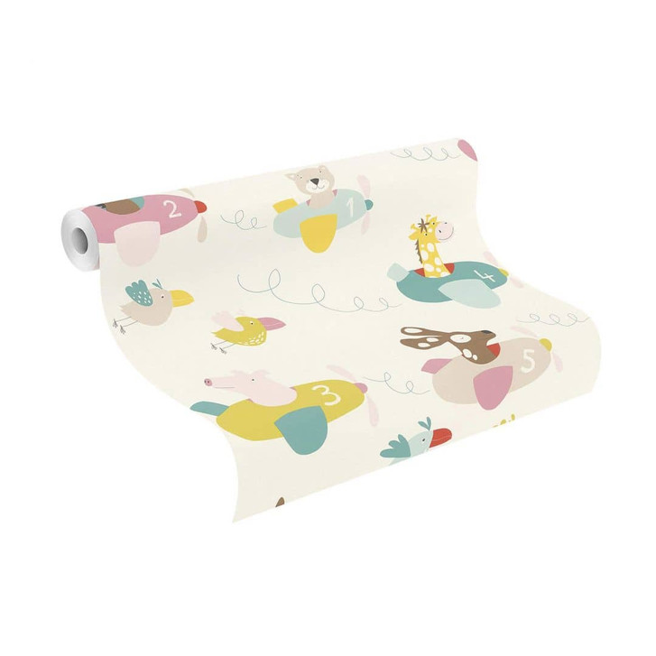 Rasch Papiertapete Bambino XVIII rosa - WA391773