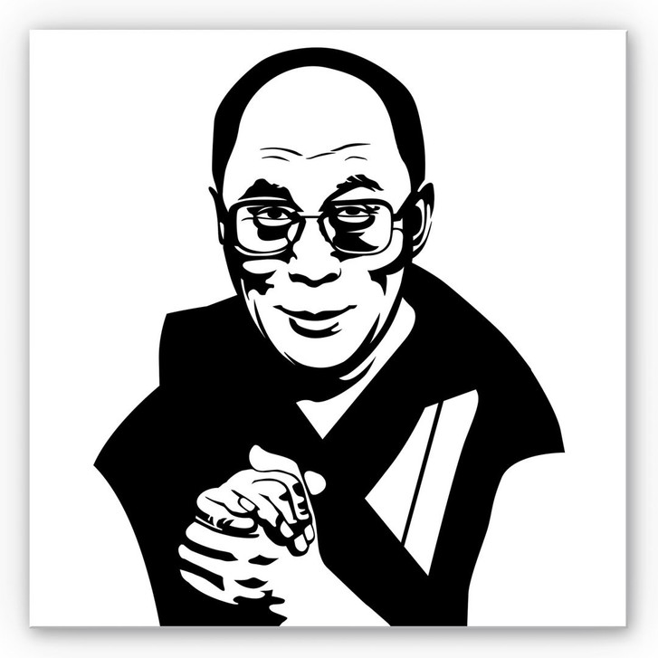 Wandbild Dalai Lama - WA192041