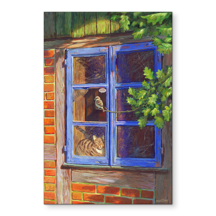 Wandbild Marunde - Volk gegen Obrigkeit (2020) - Alu-Dibond - WA395346