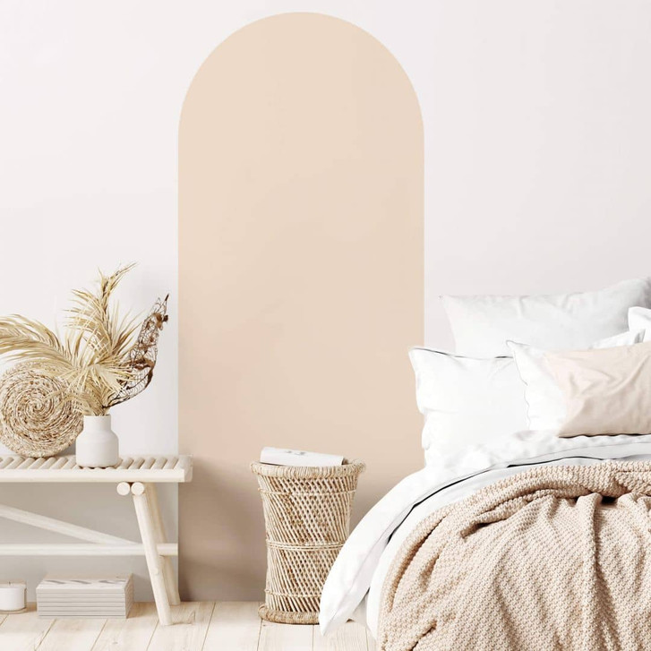 Wandtattoo Rundbogen schmal - Sand - WA412267