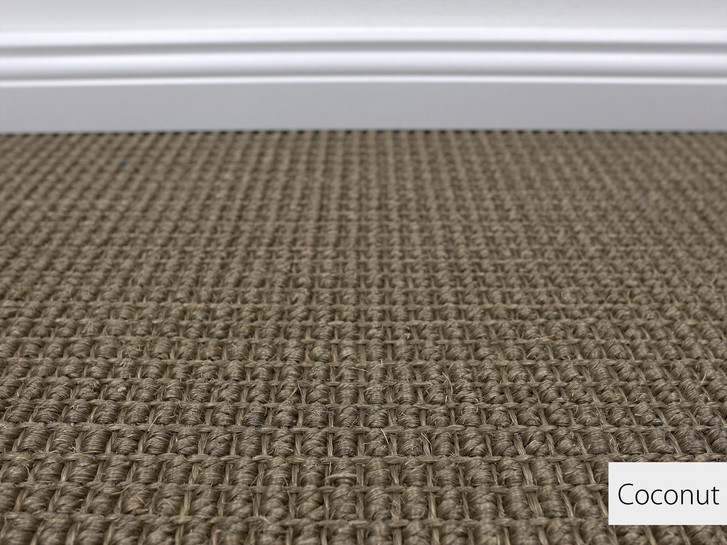 Harry Sisal Teppichboden Meterware Wunschmass in Coconut - TS488454