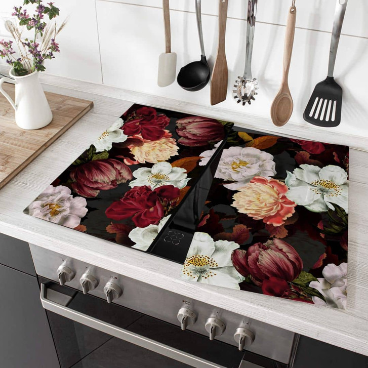 Herdabdeckplatte UN Designs - Blumenarrangement - WA320620