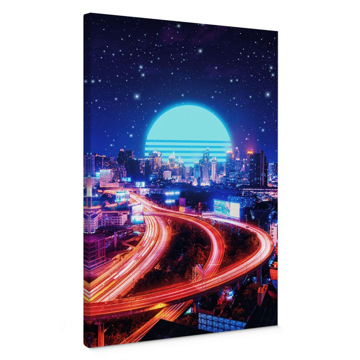 Leinwandbild Cyber City Bangkok - Takkar - WA426306