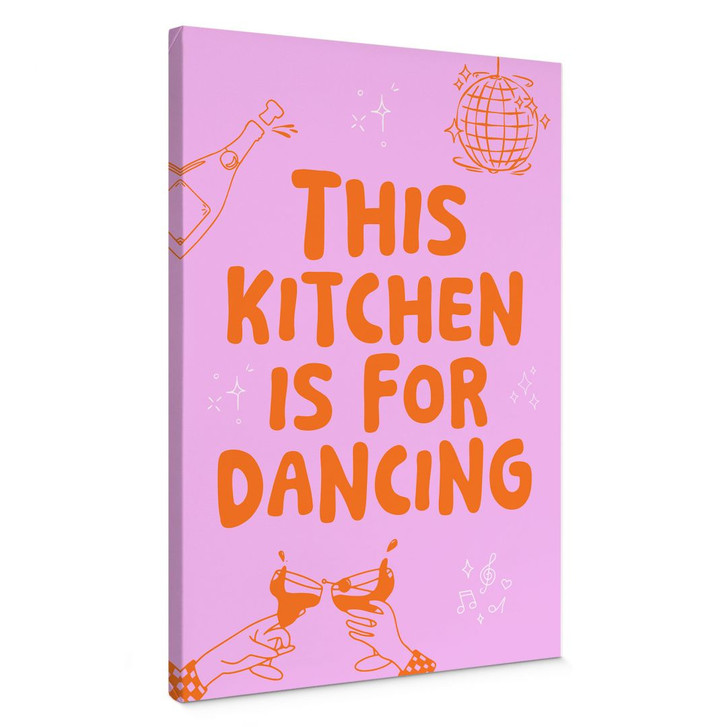 Leinwandbild This kitchen is for dancing - Ohkimiko - WA496422