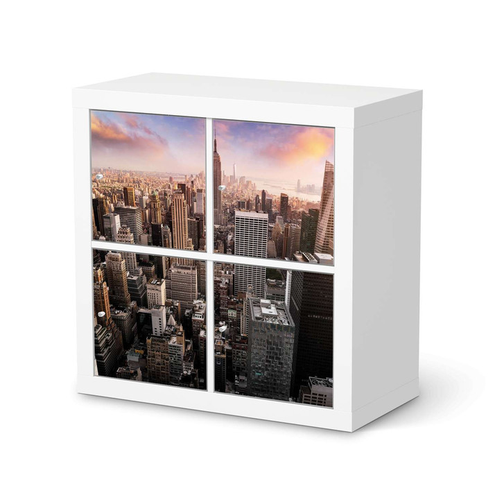 Möbelfolie IKEA Expedit Regal 4 Türen - Big Apple - CR114493