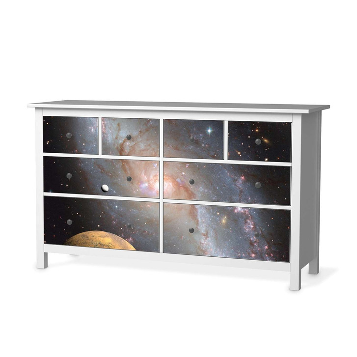 Möbelfolie IKEA Hemnes Kommode 8 Schubladen - Milky Way - CR114870