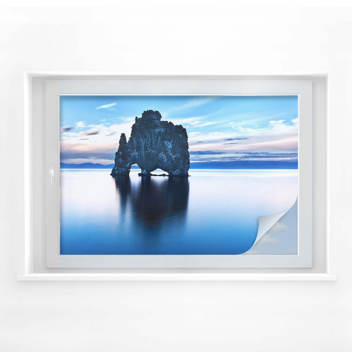 Sichtschutzfolie Felsen im Meer - WA174852