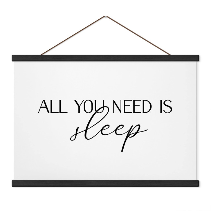Stoffbild All you need is sleep - WA516686