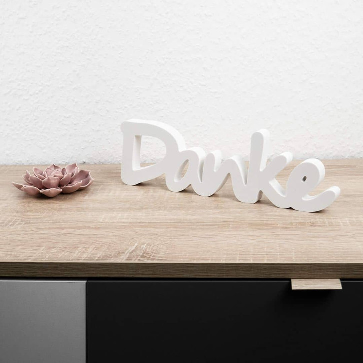 Dekobuchstaben 3D Danke - WA115506
