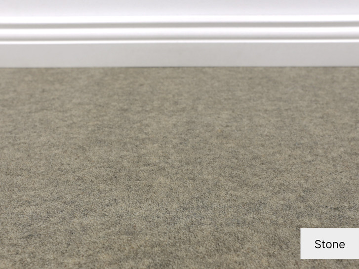 Eco Velvet Teppichboden Meterware Wunschmass in Stone - TS503824