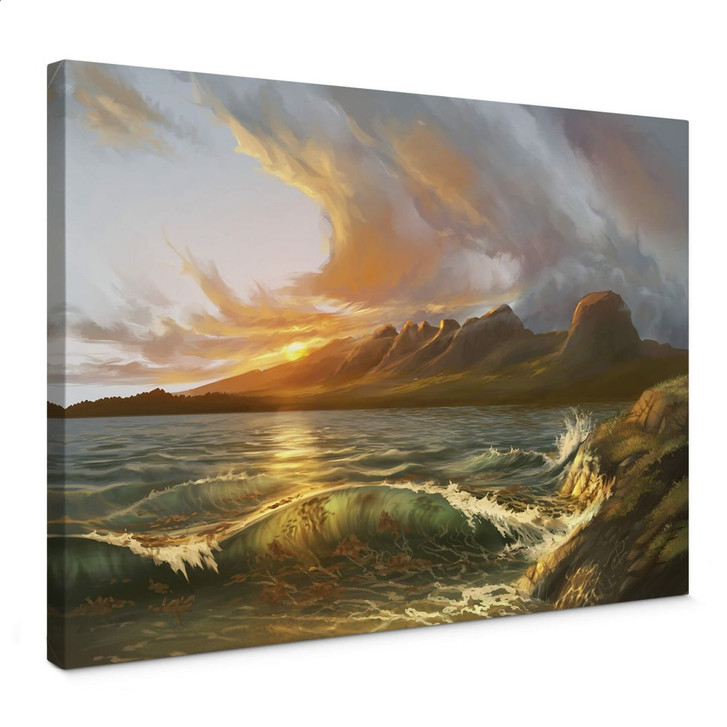 Leinwandbild aerroscape - England: Seven Sisters - WA377668