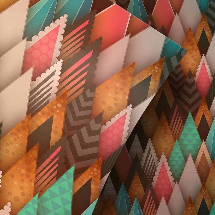 Möbelfolie, Dekofolie - abwischbar - Modern Forest - WA155752