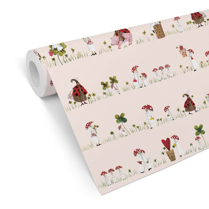 Mustertapete Leffler - Glücksbringer - WA236874