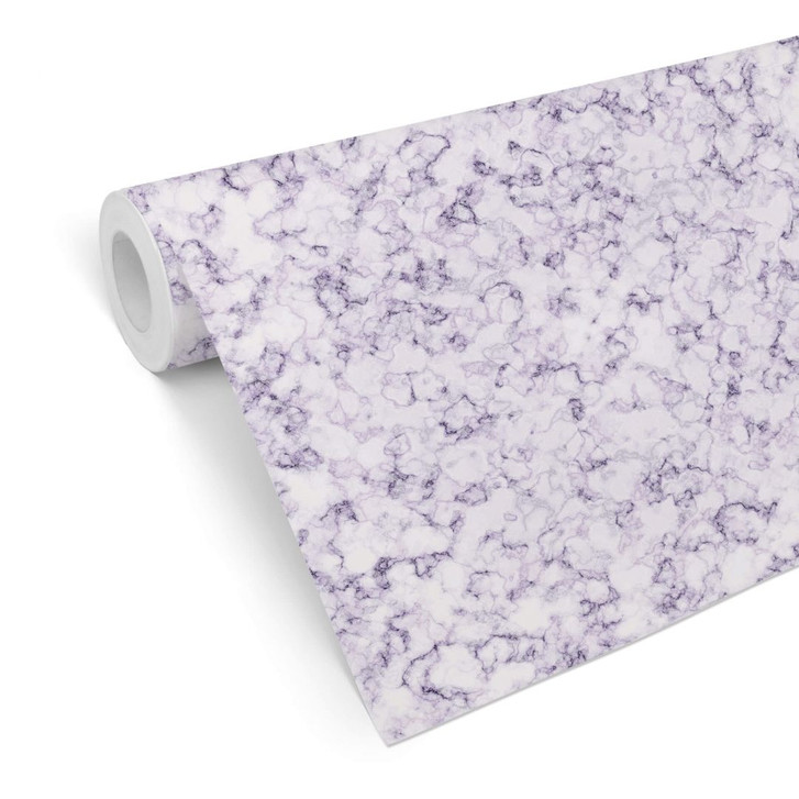 Mustertapete - Marmor - violett - WA236548