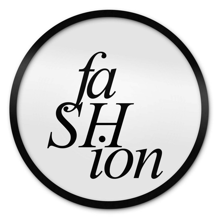 Poster Fashion 01 - Rund - WA499551