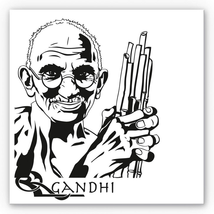 Wandbild Mahatma Gandhi - WA194254