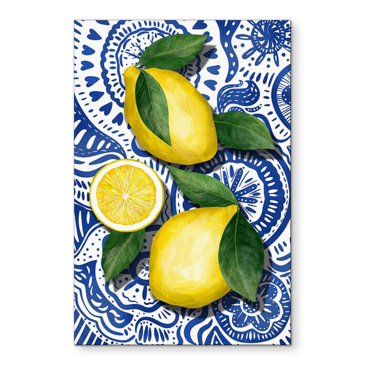 Wandbild Sizilianische Zitronen - EMELIEmaria - Alu-Dibond - WA458412