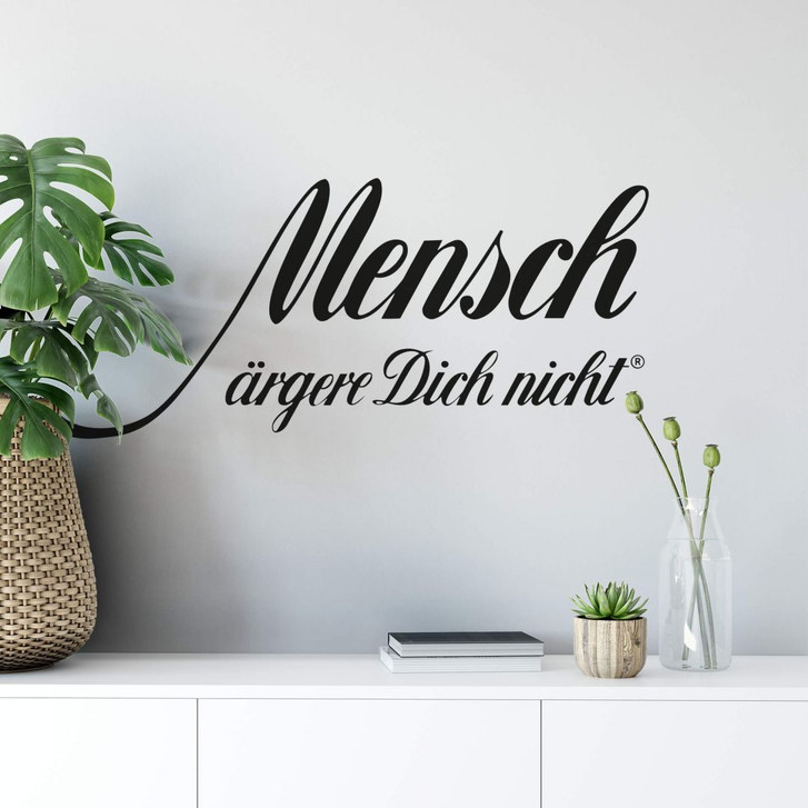Wandtattoo Mensch ärgere Dich nicht - WA215376