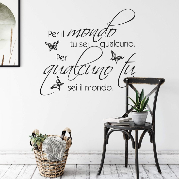 Wandtattoo Per il mondo tu sei qualcuno - WA312742