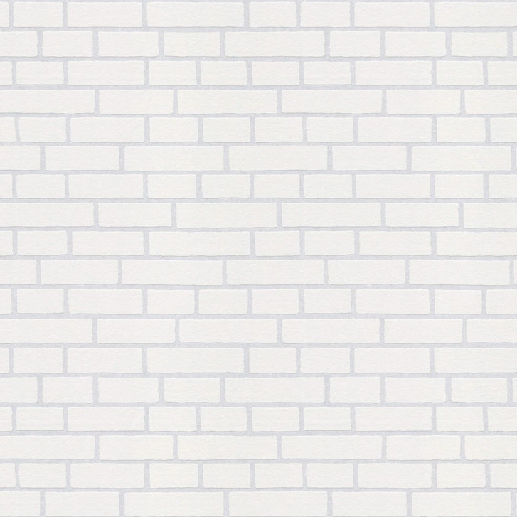 A.S. Création Vliestapete Meistervlies Tapete in Steinoptik Backstein überstreichbar weiss - WA391331