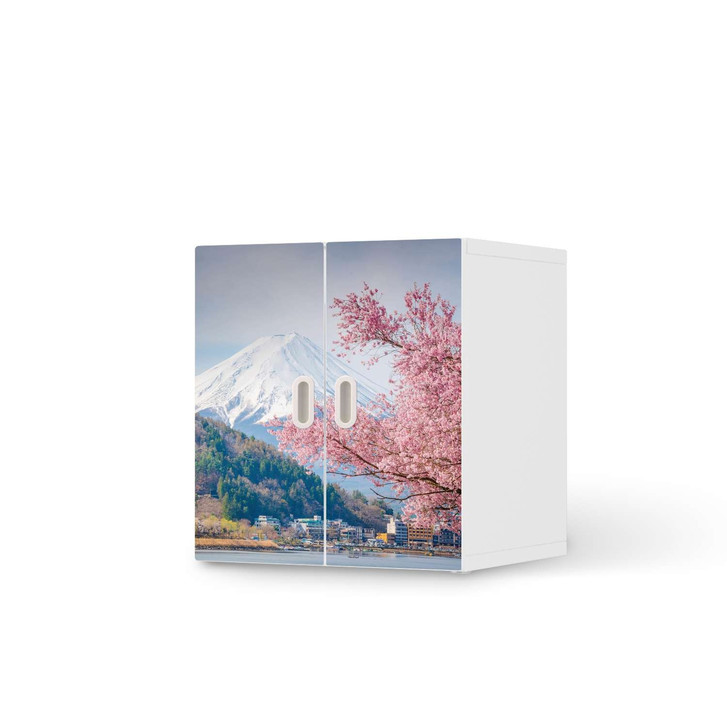 Möbelfolie IKEA Stuva / Fritids Schrank - 2 kleine Türen - Mount Fuji - CR118874
