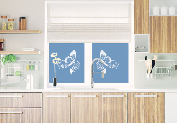 Sichtschutz Schmetterlingspaar - CG10338