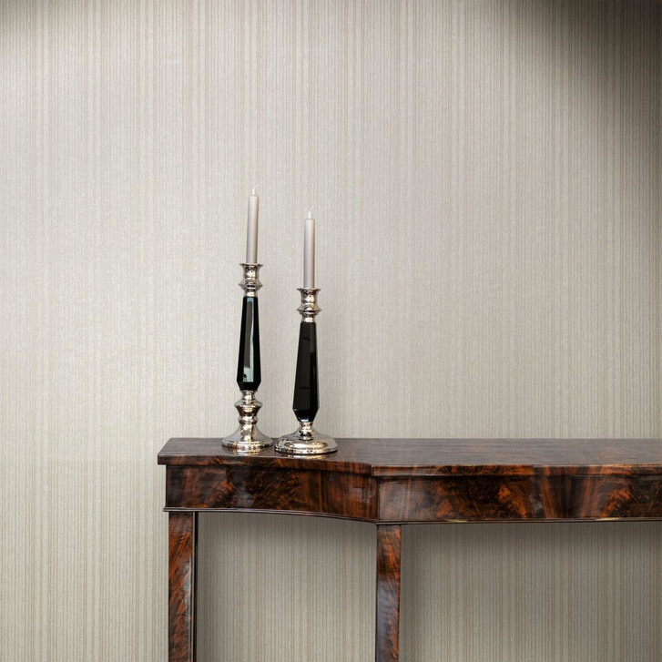 Vliestapete in Beige Streifen und Linien Tapete Streifen Klassisch - WA457196