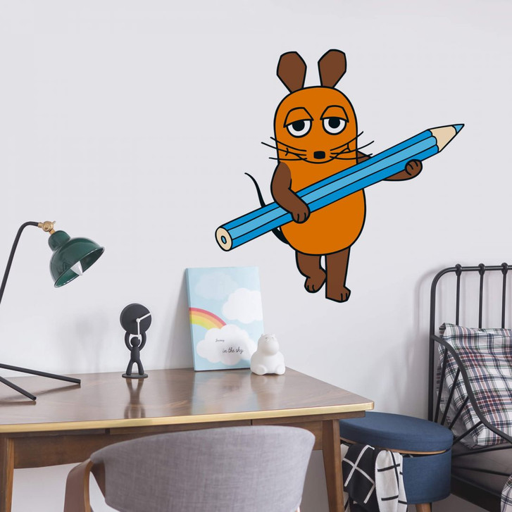 Wandsticker Die Maus Stift - WA199416