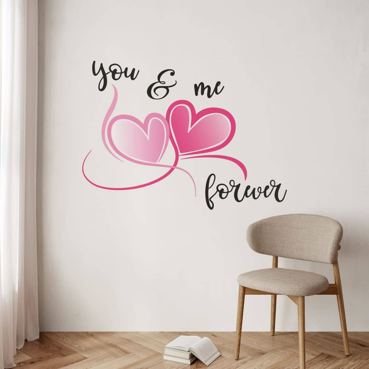 Wandtattoo - You and me forever - WA204608