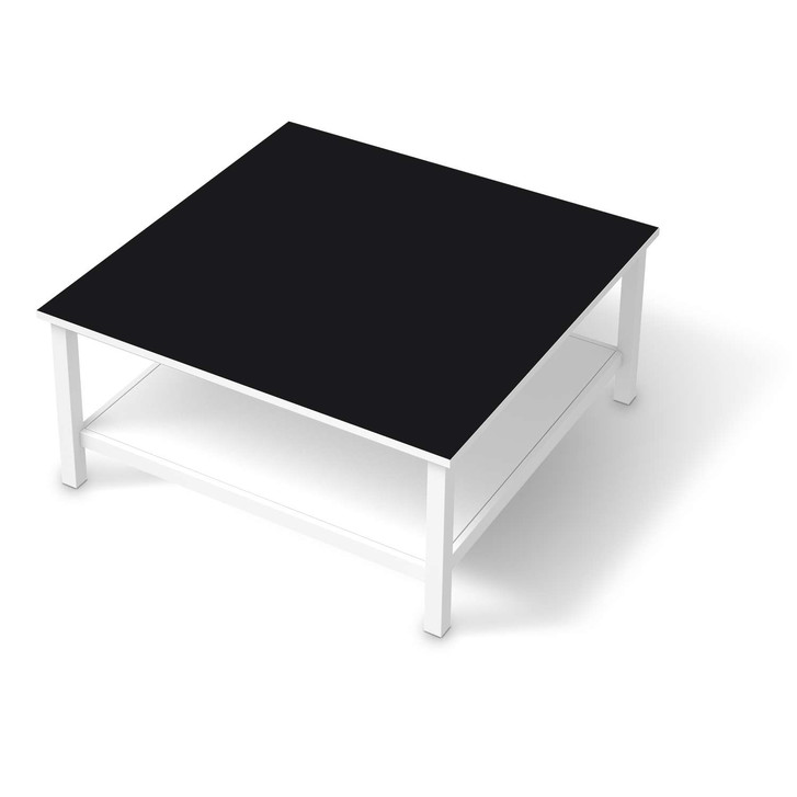 Klebefolie IKEA Hemnes Tisch 90x90cm - Schwarz - CR109553