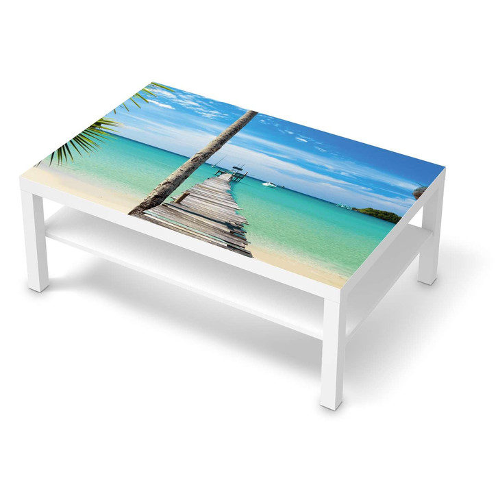 Klebefolie IKEA Lack Tisch 118x78cm - Blue Water - CR111461