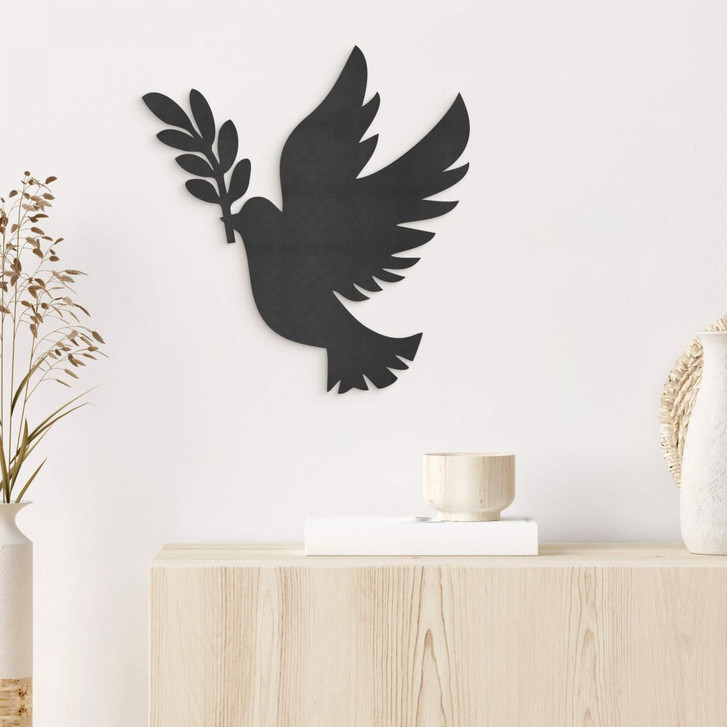 MDF - Holzdeko Vogel - Friedenstaube - WA378521