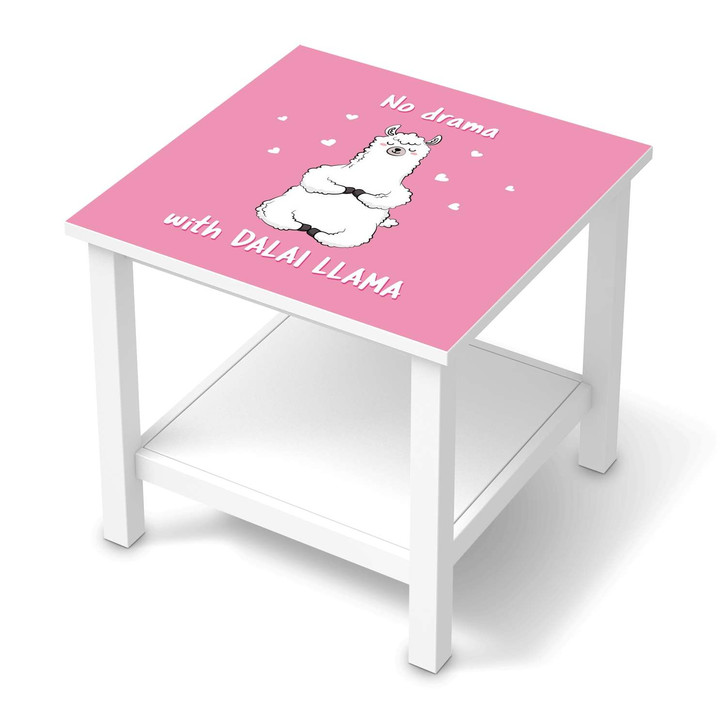Möbel Klebefolie IKEA Hemnes Tisch 55x55cm - Dalai Llama - CR113531